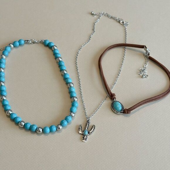 Boho Necklace Set N1460 - Picture 2 of 4